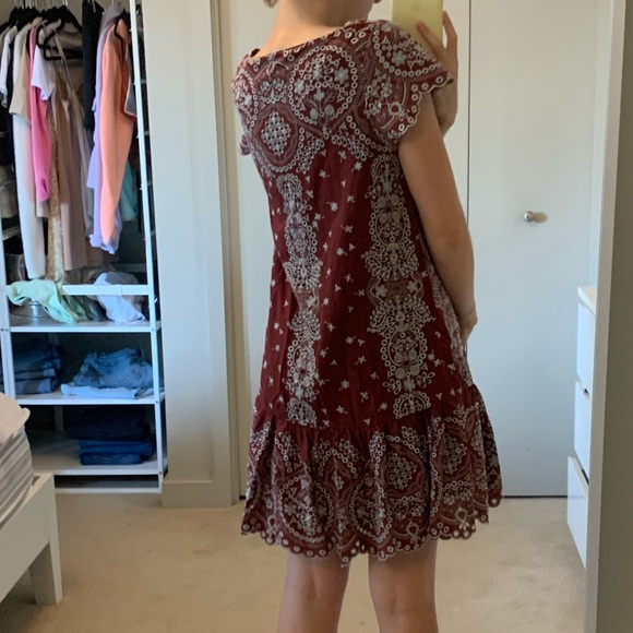 Anthropology Feather Bone Dress - Picture 4 of 6